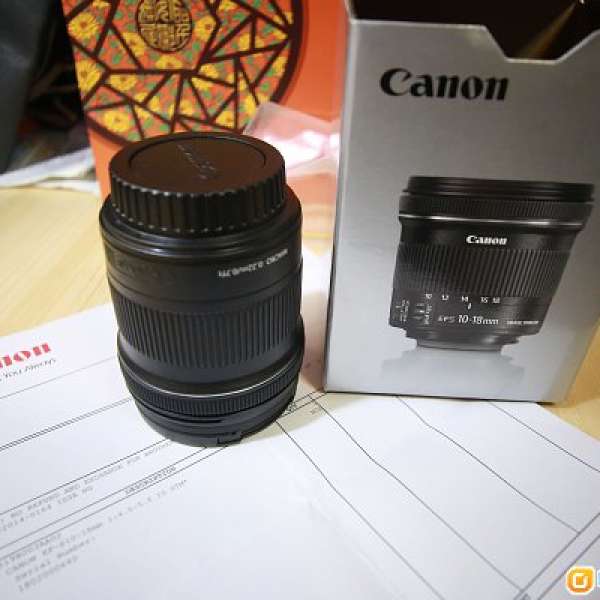 Canon EF-S 10-18mm f/4.5-5.6 IS STM [行貨有保]