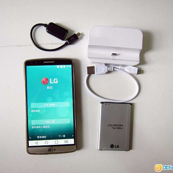 LG G3 雙咭雙待 D858 32GB 3G RAM 金色 行貨