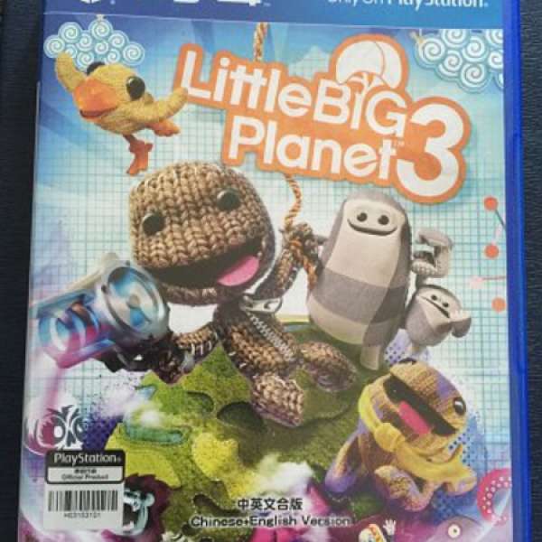 PS4 Little Big Planet 3 中英文合版