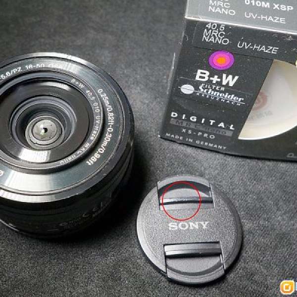 Sony SEL16-50 連 B+W 40.5mm MRC nano