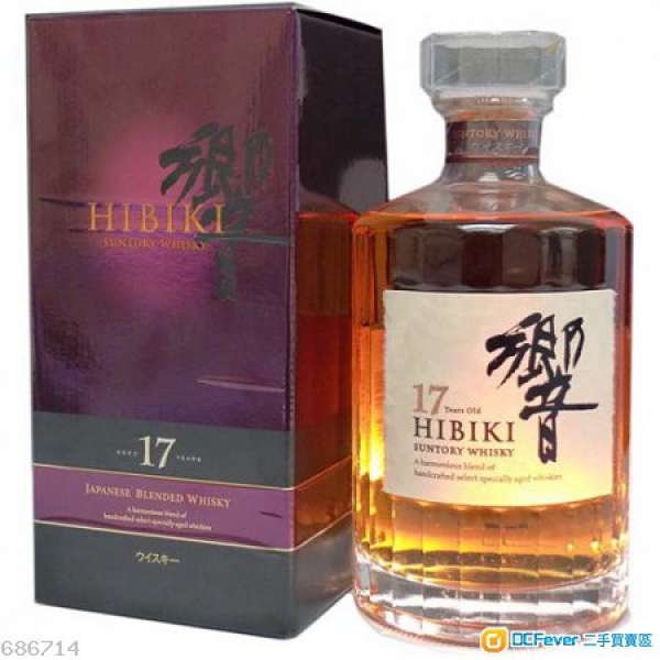 **全新未開封** 響 17 年 日本WHISKY 威士忌