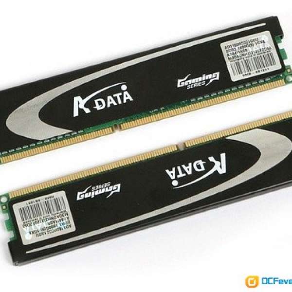 Adata Gaming Series DDR3 1600 4GB RAM (2GB X 2)