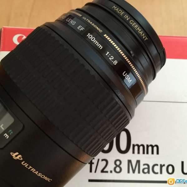 CANON EF 100mm Micro, Non-IS