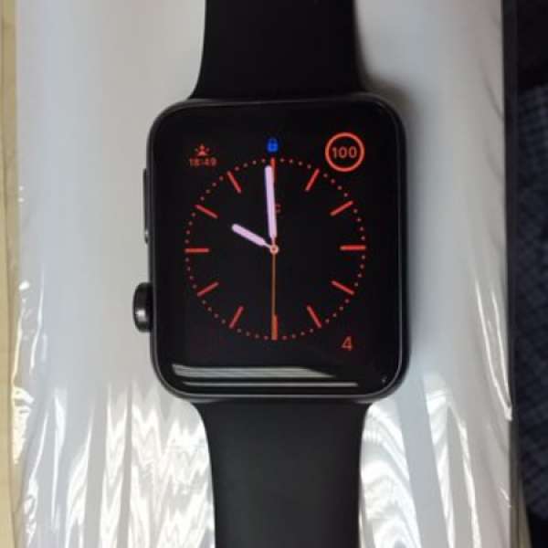 Apple Watch 42mm Black Sport 99%