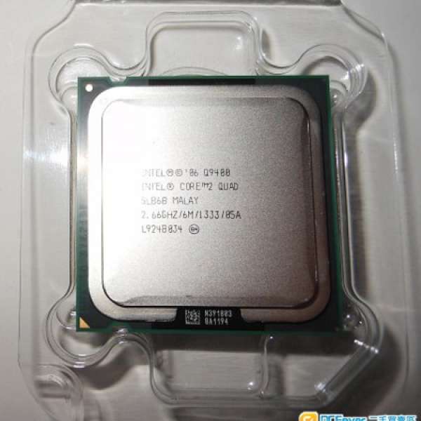 全新 Intel Core 2 Quad Q9400 2.66GHz 6M 1333MHz LGA775 4核CPU!