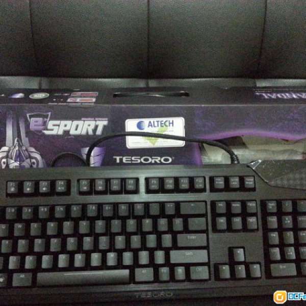 tesoro esport edition keyboard logitech g710+機械鍵盤