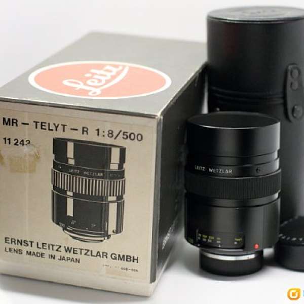 Leica R 500mm F8 RF 反射鏡 with box (canon, nikon ,sony, fuji)