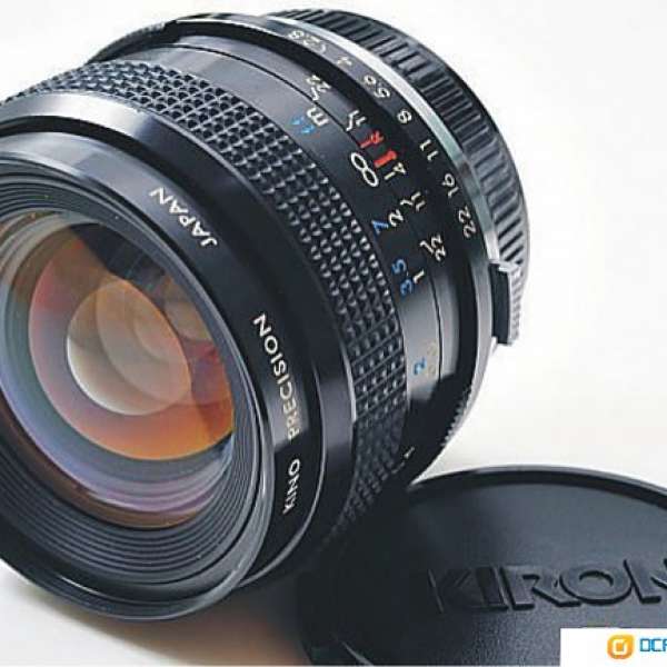 Kino 28mm f/2.8 (OM) 色濃、銳利，變形控制極佳廣角鏡    A七專用