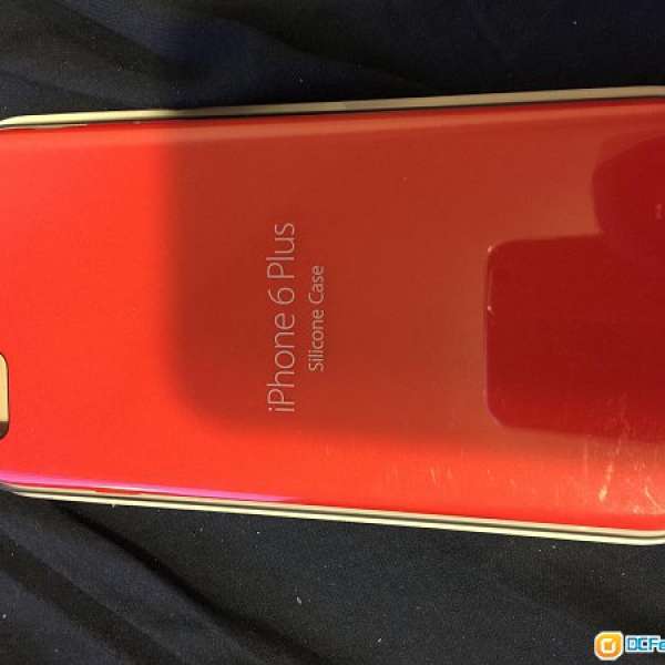 原裝 iPhone 6 Plus 矽膠護殼 - (PRODUCT)RED 紅色