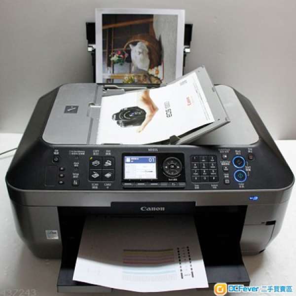 有少許用機痕跡平多$50Canon MX876五色墨盒Fax scan printer<WIFI>