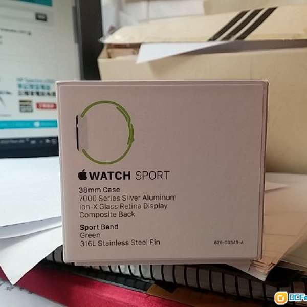 APPLE i-Watch Sport 38mm(綠色,行貨)