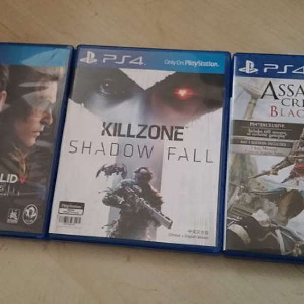 METAL GEAR SOLID V （100）KILLZONE （150） ASSASSIN'S（150）