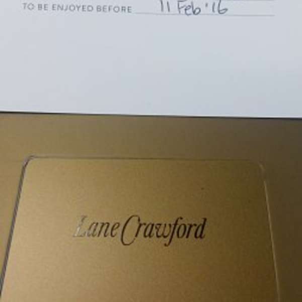 連卡佛 禮卡（現金卡）Lane Crawford electronic gift card