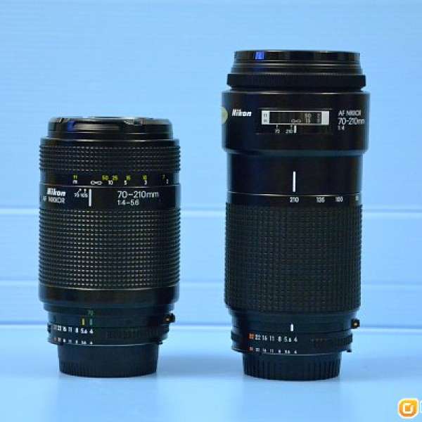 Nikon AF 70-210/4-5.6, Full Frame Lens