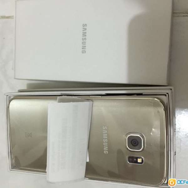 全新Samsung S6 Edge gold 32 g