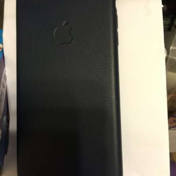 iPhone 6 Plus 皮革護殼 深藍色