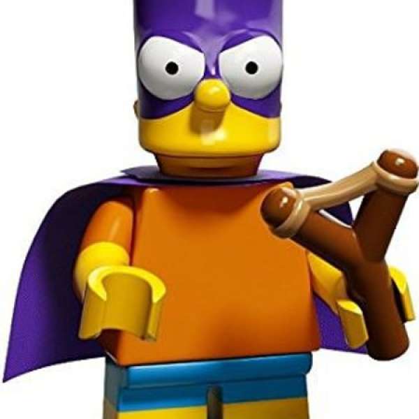 Lego 71009 Simpsons 人仔 -  Bart Simpson (Bartman) 換 老豆 Homer Simpson