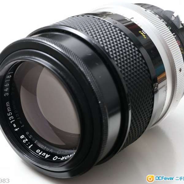 Nikon Nikkor Q 135mm f2.8 (non-AI ) 大光圈大鏡徑人像鏡 銳利色潤  玻璃95新   ...