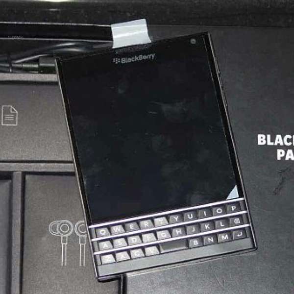全新 黑色BlackBerry Passport