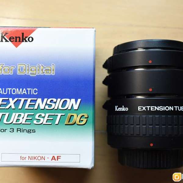 Kenko auto extension tube set for Nikon