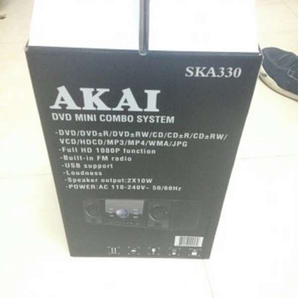 [$280]100%全新AKAI喇叭 HIFI 2.0 多功能1080 HDMI輸出 USB播放 [SKA330]