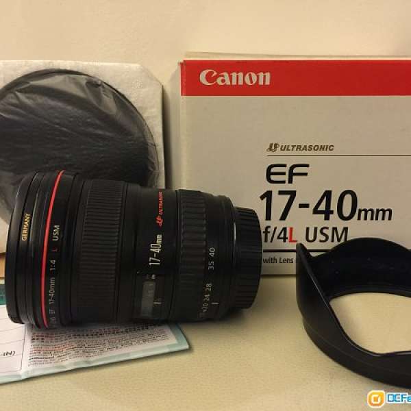 Canon EF 17-40 f4