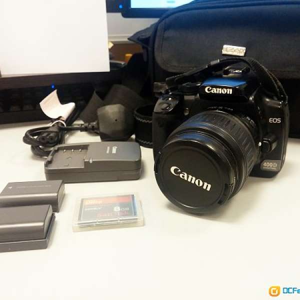 Canon 400D + EF-S 18-55 NON-IS KIT