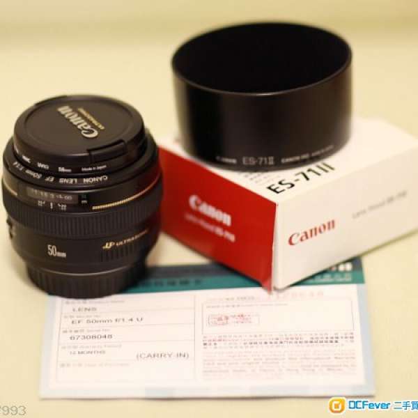 Canon EF50mm F1.4