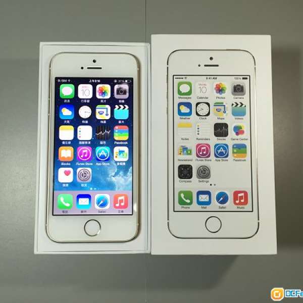Apple iPhone 5S *32GB 香港行貨 金色 *90% new ! 有盒全套配件齊 ！