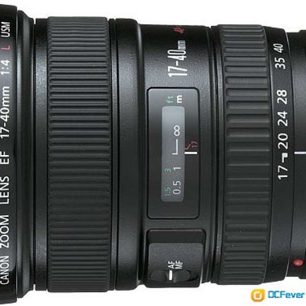 Canon EF 17-40mm f/4.0L USM行貨 95% new