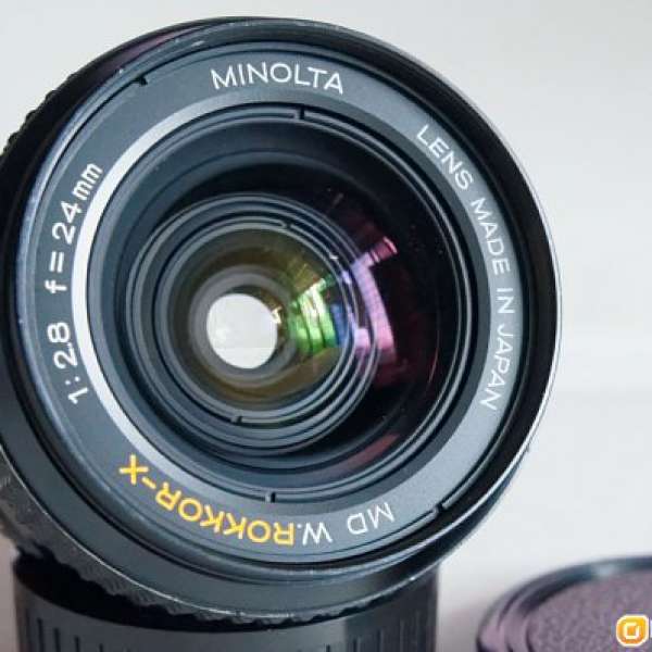 Minolta MD W.Rokkor-X 24mm F2.8 MD mount Leica R 24 同宗 (夏日情獻)