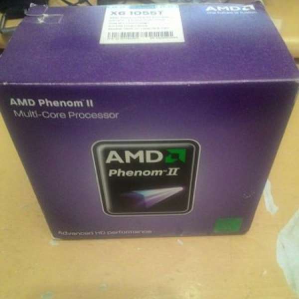 AMD Phenom II X6 1055T AM3 CPU連原裝FAN