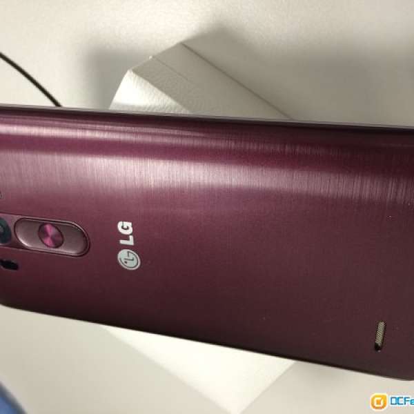 95% New LG G3 32GB 紫紅色 (有一崩位) CSL行機