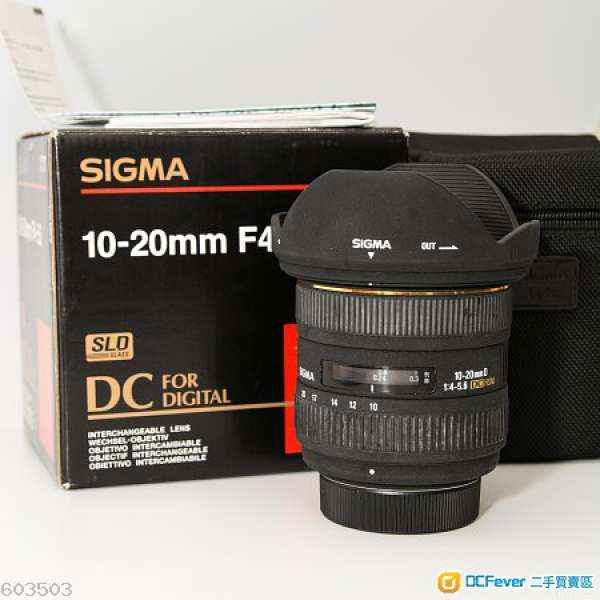 Sigma 10-20 mm  F4-5.6 Nikon