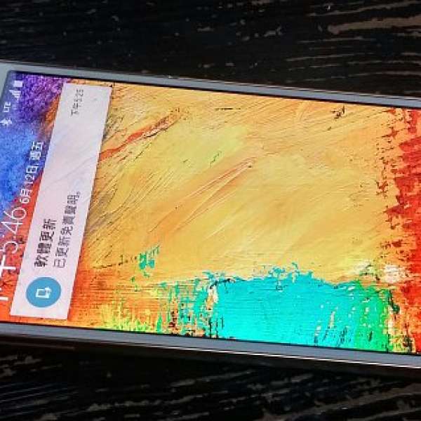 二手韓水白金色SAMSUNG Galaxy note3 LTE 32G版