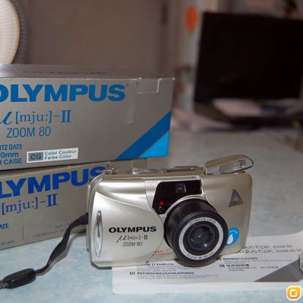 Olympus mju II Zoom 80 菲林相機