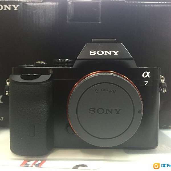 95%新 Sony A7 淨機身 全套有盒