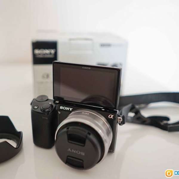 Sony NEX-5R 黑色行貨 及16mm F2.8