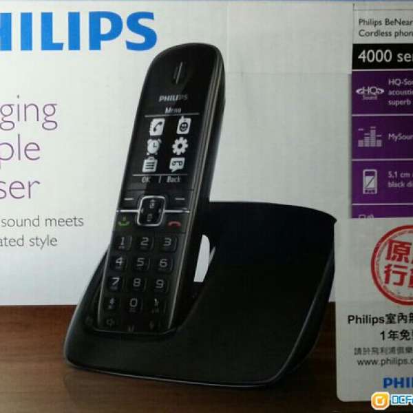 Philips  室內無線電話 CD4901