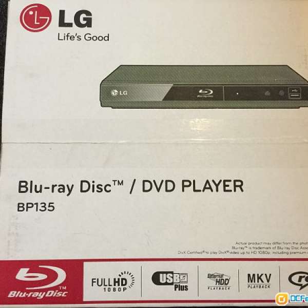 全新有單LG BLU-RAY BP135,限屯門交收