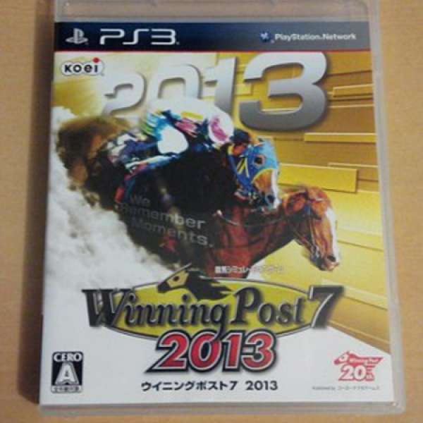 PS3 95% NEW Winning Post 7 2013