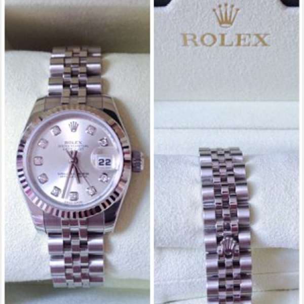 Rolex Lady-Datejust 型號179174 勞力士女裝99%新