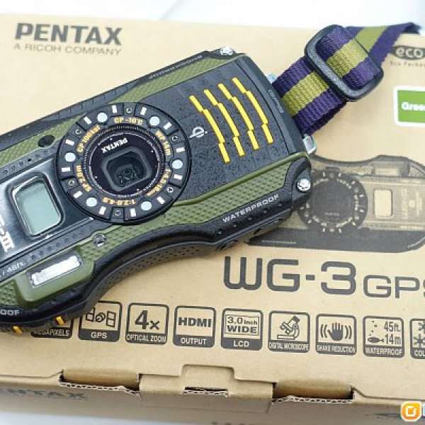 Pentax WG-3/WG-III with GPS