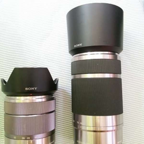 Sony SEL55210 E 55-210mm F4.5-6.3 OSS / 18-55mm F3.5-5.6