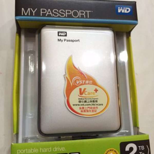 WD My Passport 2TB 2.5" USB 3.0