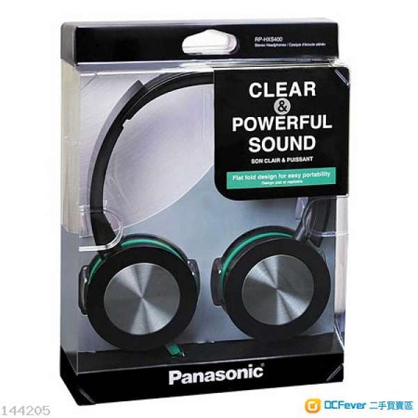 100% 全新未開 Panasonic RP-HXS400 高級音響耳機