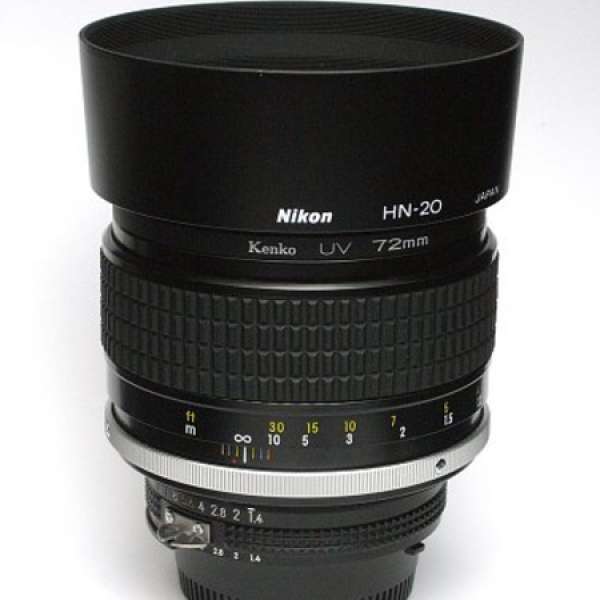 99% 新 Nikon 85mm f1.4 AIS