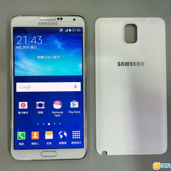 Samsung Galaxy Note 3 N9005 LTE 4G 香港行貨 白色 *88%new !