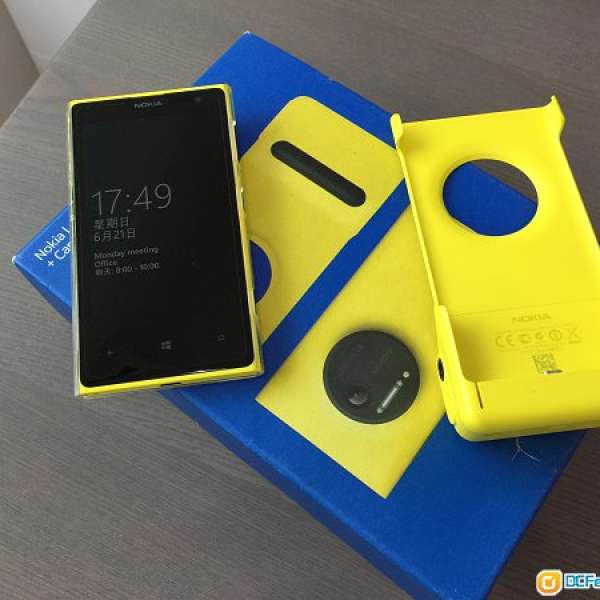 95% new Nokia lumia 1020 黃色 100% work