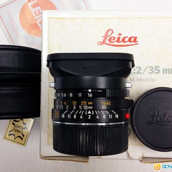 Leica Summicron 35mm f2 V4 Pre-ASPH 7 Element 七妹
